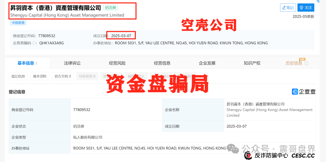 【昇羽资本】资金盘你别碰！震哥带你扒皮高风险骗局