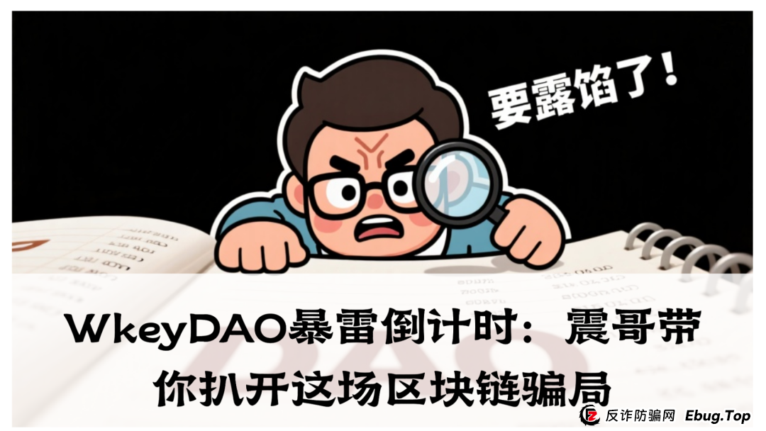 WkeyDAO暴雷倒计时：震哥带你扒开这场区块链骗局