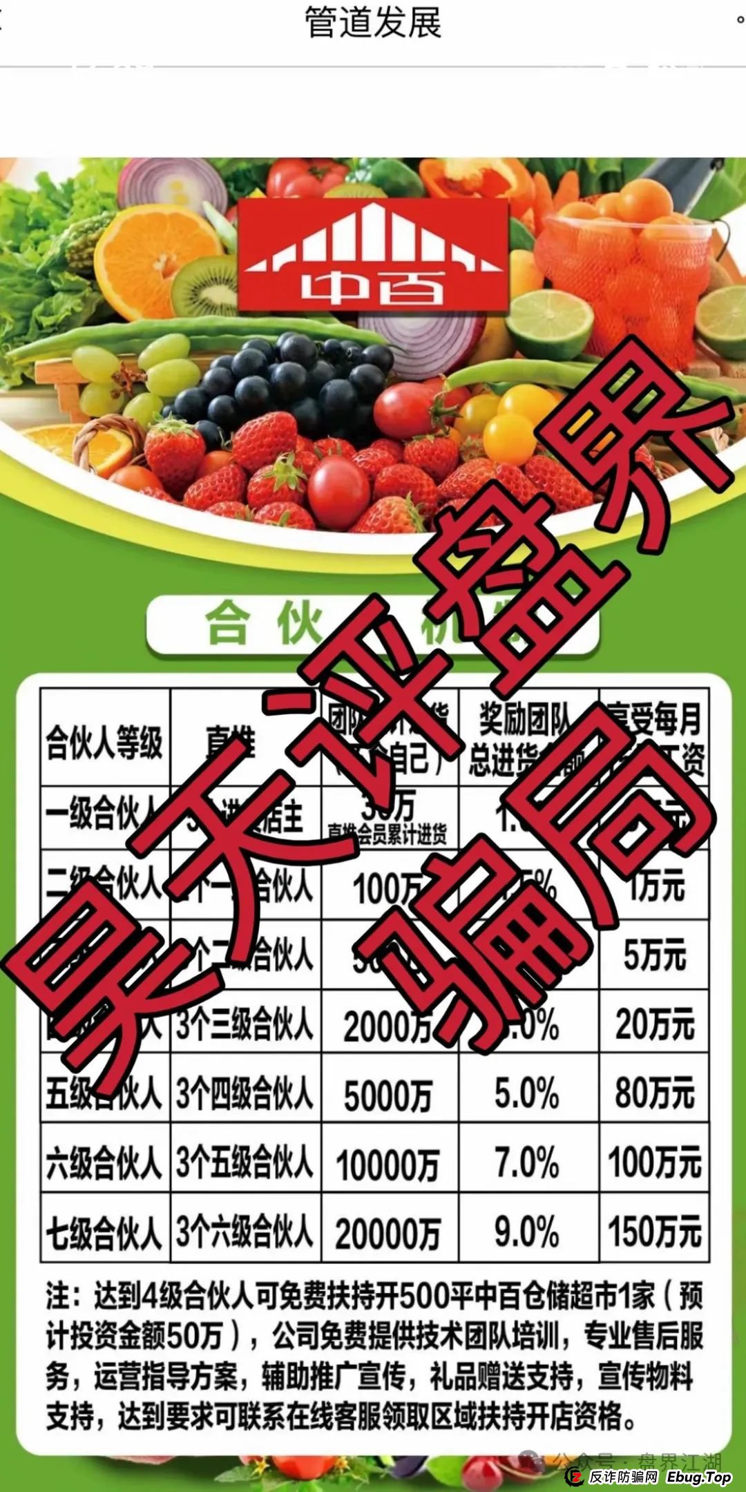 中百好物app冒充正规公司的分红类资金盘骗局,已经开始二次收割,高度预警,即将崩盘跑路! 中百好物app冒充正规公司的分红类资金盘骗局,已经开始二次收割,高度预警,即将崩盘跑路!