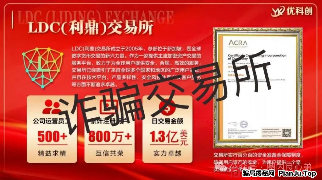 优科创(利鼎交易所)跟单类资金盘骗局,背后不为人知的事,注意警惕。 优科创(利鼎交易所)跟单类资金盘骗局,背后不为人知的事,注意警惕。