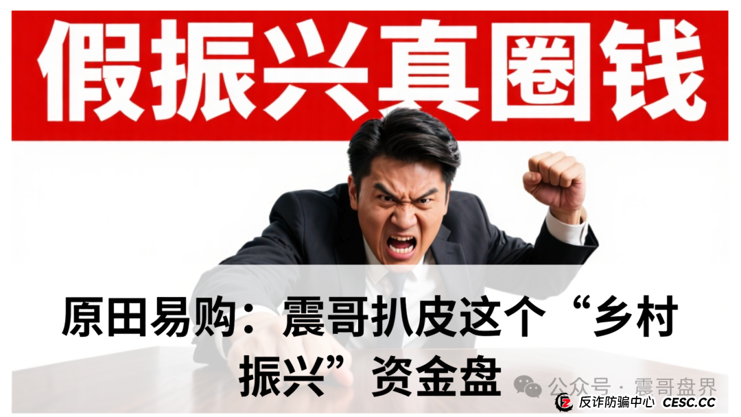 原田易购(原田优选):震哥扒皮这个“乡村振兴”资金盘 原田易购(原田优选):震哥扒皮这个“乡村振兴”资金盘