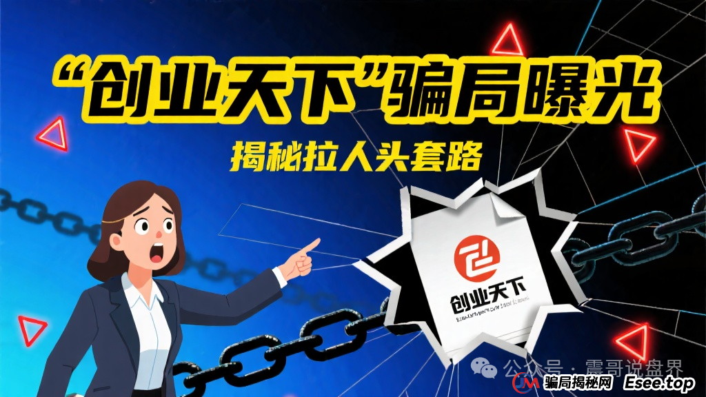 "创业天下"骗局曝光:揭秘拉人头套路,呼吁腾讯等监管部门加强监管! "创业天下"骗局曝光:揭秘拉人头套路,呼吁腾讯等监管部门加强监管!