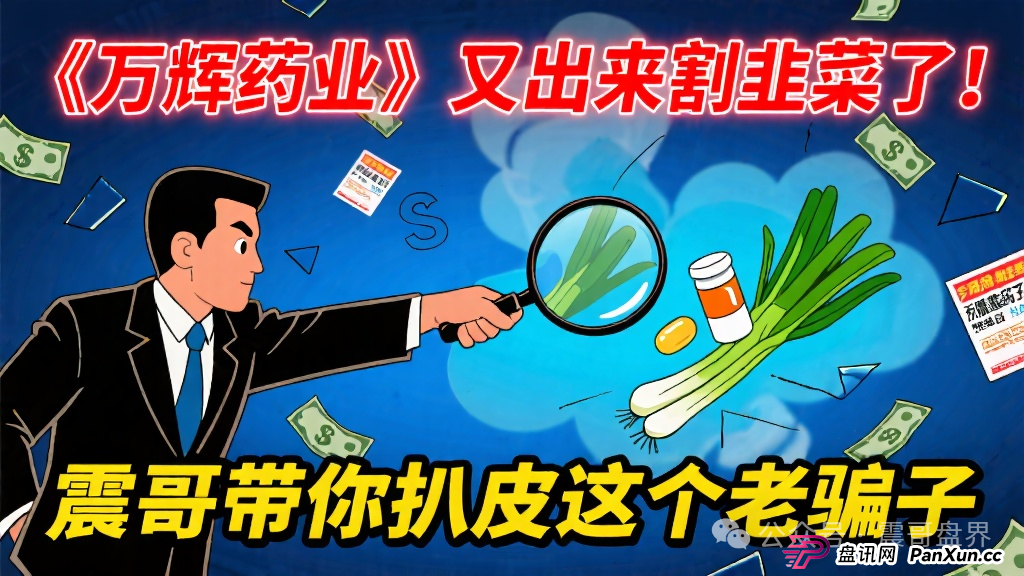万辉制药怎么样？《万辉药业》又出来割韭菜了！震哥带你扒皮这个老骗子