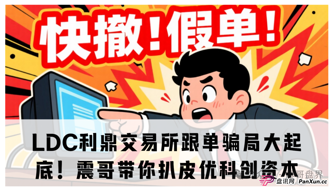 【重磅爆料】LDC利鼎交易所跟单骗局大起底！震哥带你扒皮优科创资本