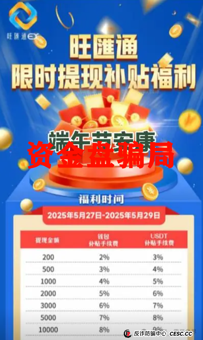 旺匯通交易所资金盘骗局，团队撤离即将崩盘，高度预警！