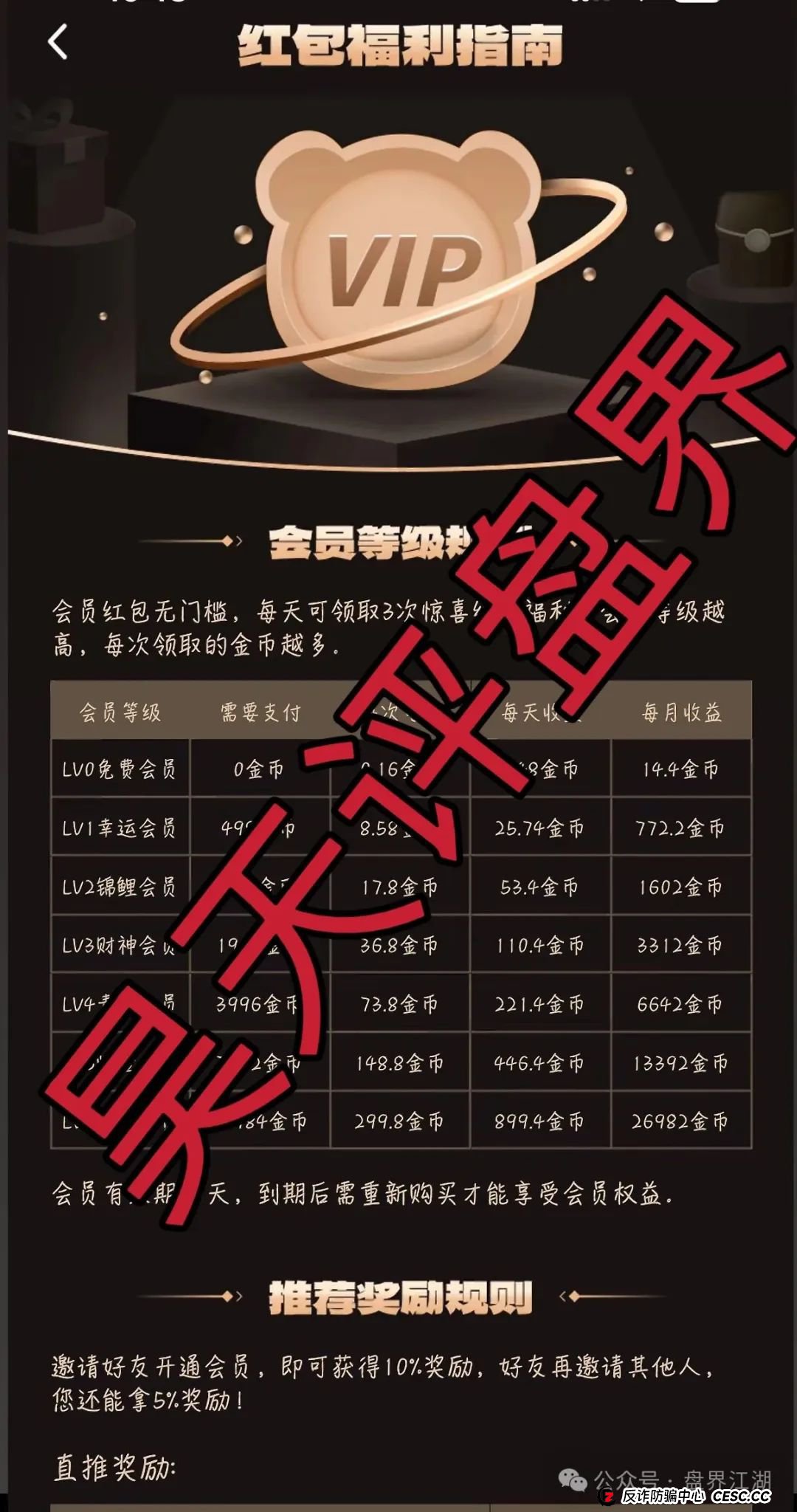 熊视界分红类资金盘骗局，已经不能提现，基本已经崩盘跑路，速度报警维权吧！