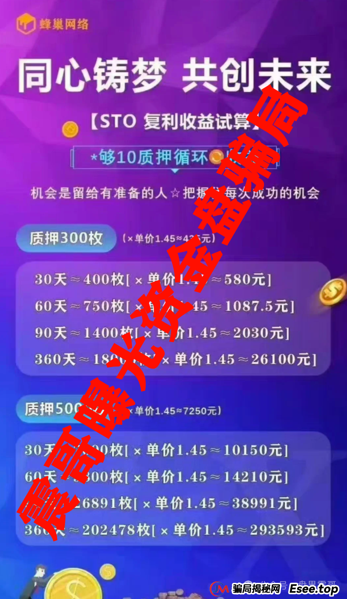 蜂巢网络STO（HNY）资金盘骗局，大量单割即将崩盘跑路