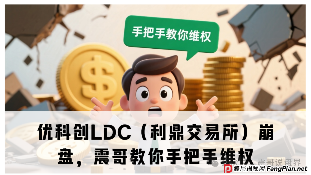 优科创LDC(利鼎交易所)已经崩盘,警惕二次收割,震哥教你手把手维权 优科创LDC(利鼎交易所)已经崩盘,警惕二次收割,震哥教你手把手维权