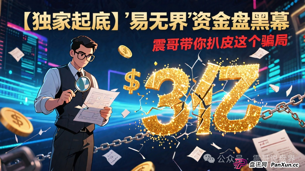 【独家起底】＂易无界＂资金盘黑幕：震哥带你扒皮这个3亿骗局