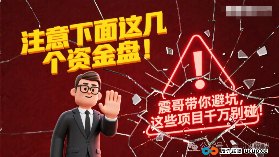 注意下面这几个资金盘！震哥带你避坑，这些项目千万别碰！