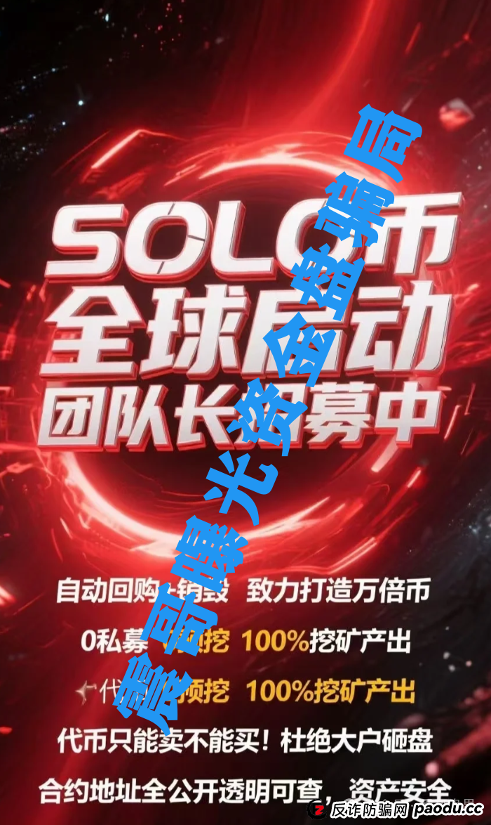 扒皮【SOLO】:这破项目连代币都搜不到,你还敢往里冲? 扒皮【SOLO】:这破项目连代币都搜不到,你还敢往里冲?