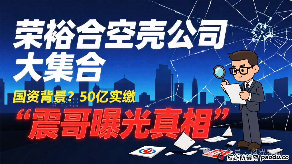 荣裕合最新消息:荣裕合空壳公司大集合,国资背景?50亿实缴,震哥曝光真相 荣裕合最新消息:荣裕合空壳公司大集合,国资背景?50亿实缴,震哥曝光真相