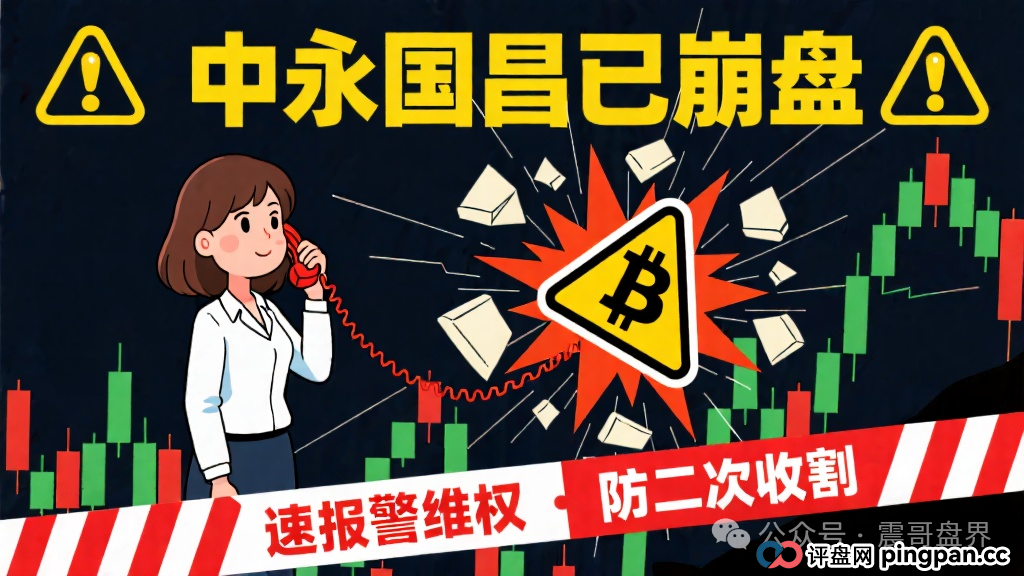 中永国昌已经崩盘,赶紧报警维权,警惕二次收割 中永国昌已经崩盘,赶紧报警维权,警惕二次收割