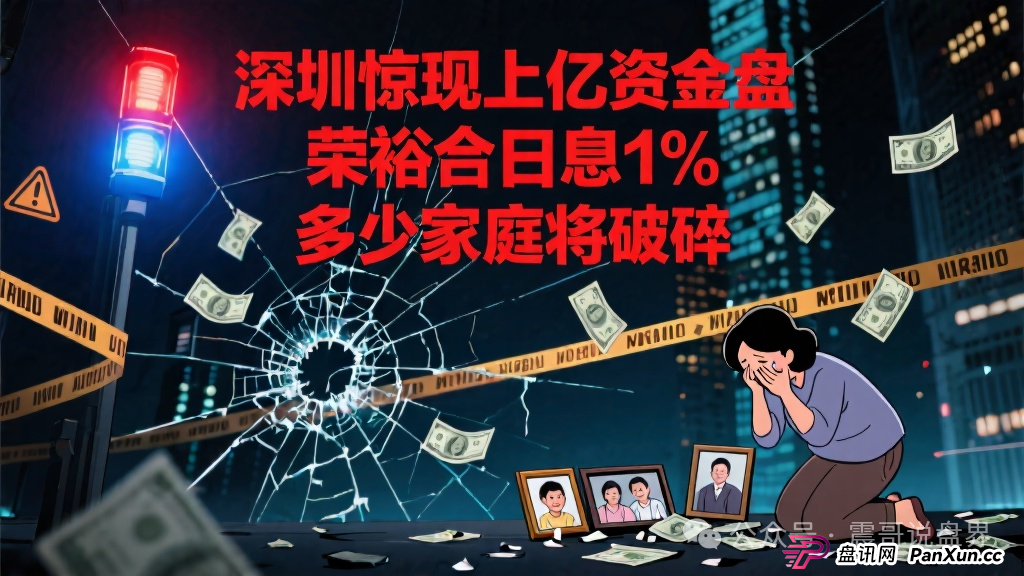 深圳惊现上亿资金盘,荣裕合日息1%,又将导致多少人家庭破碎 深圳惊现上亿资金盘,荣裕合日息1%,又将导致多少人家庭破碎