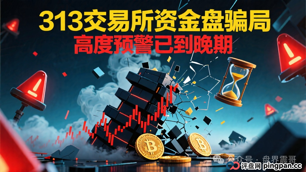 313交易所资金盘骗局，高度预警已到晚期，即将崩盘跑路