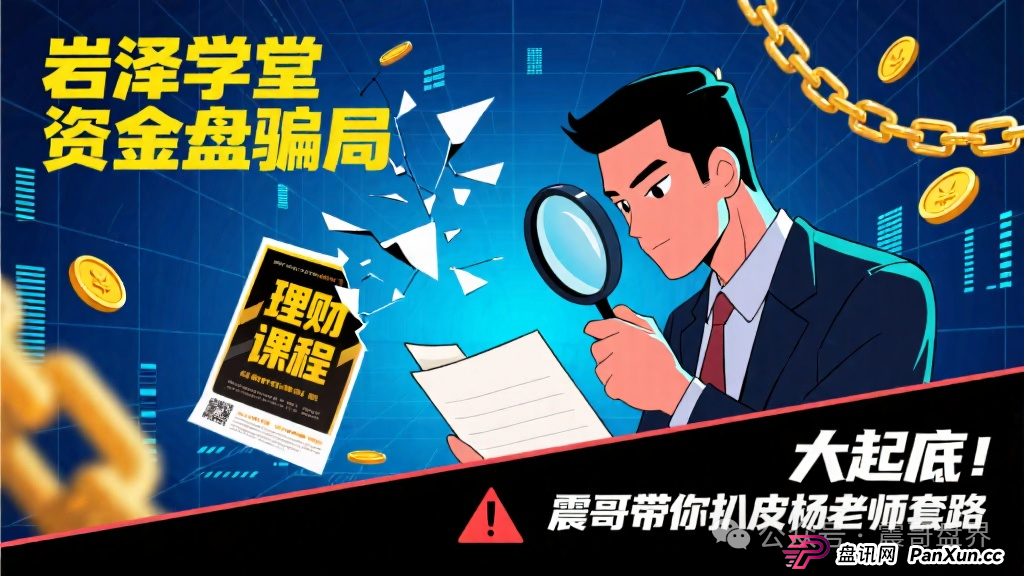 岩泽学堂资金盘骗局大起底！震哥带你扒皮杨老师套路