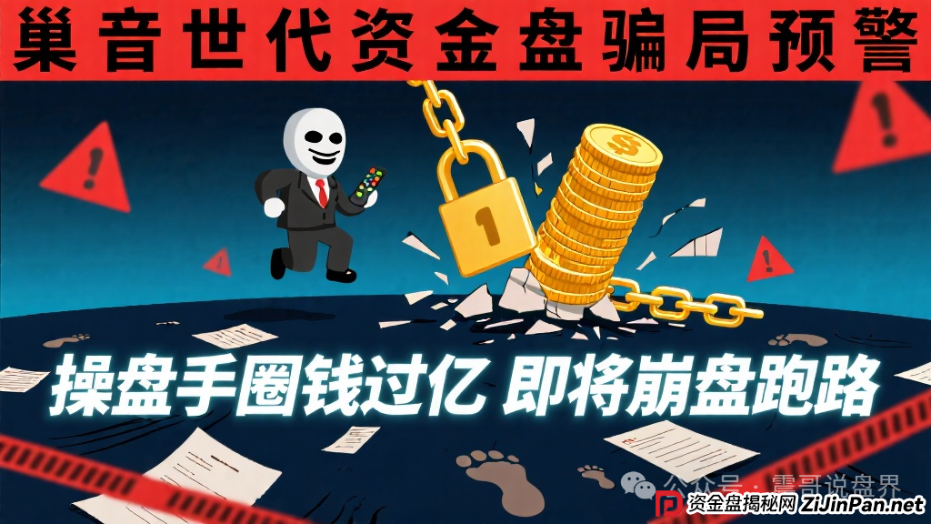 巢音世代资金盘骗局预警，操盘手圈钱过亿，即将崩盘跑路