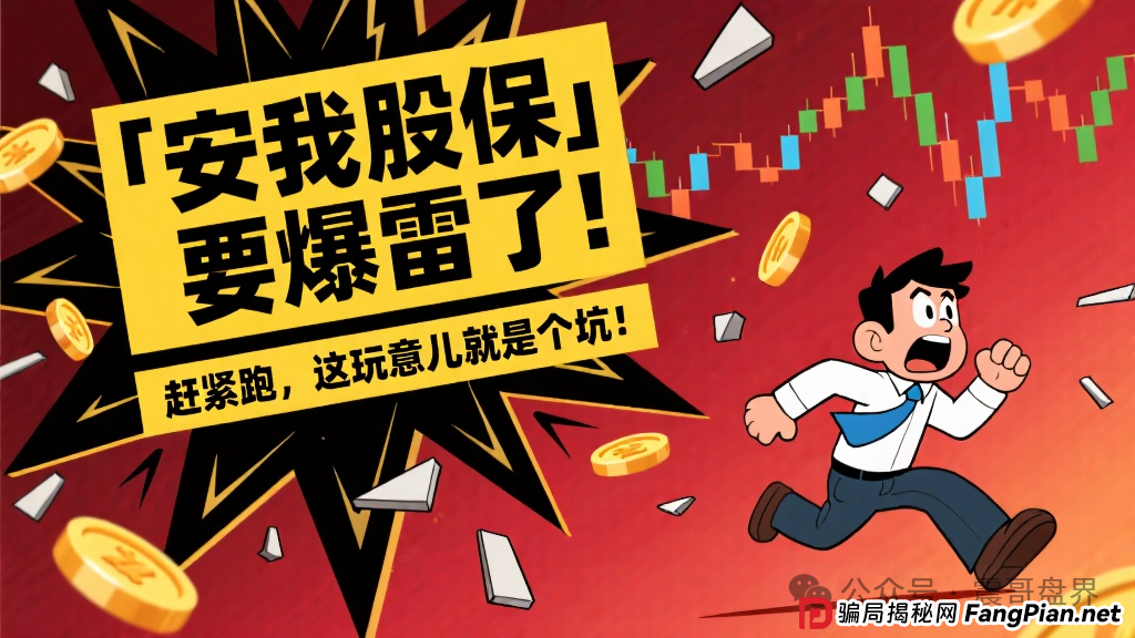「安我股保」要爆雷了!赶紧跑,这玩意儿就是个坑! 「安我股保」要爆雷了!赶紧跑,这玩意儿就是个坑!