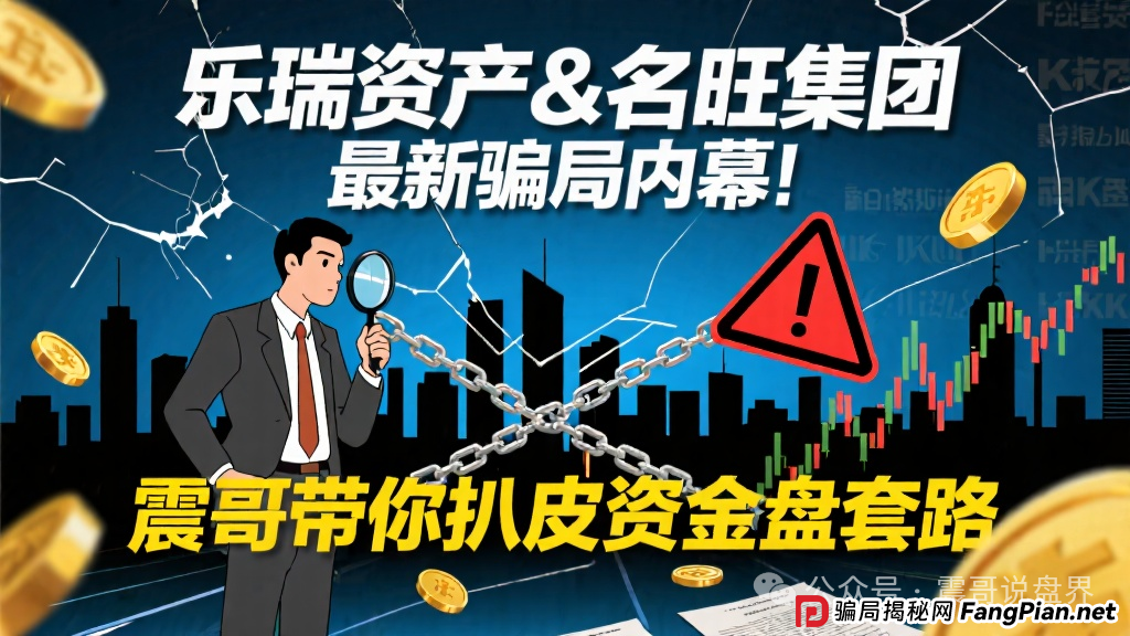 乐瑞资产&amp;名旺集团最新骗局内幕！震哥带你扒皮资金盘套路