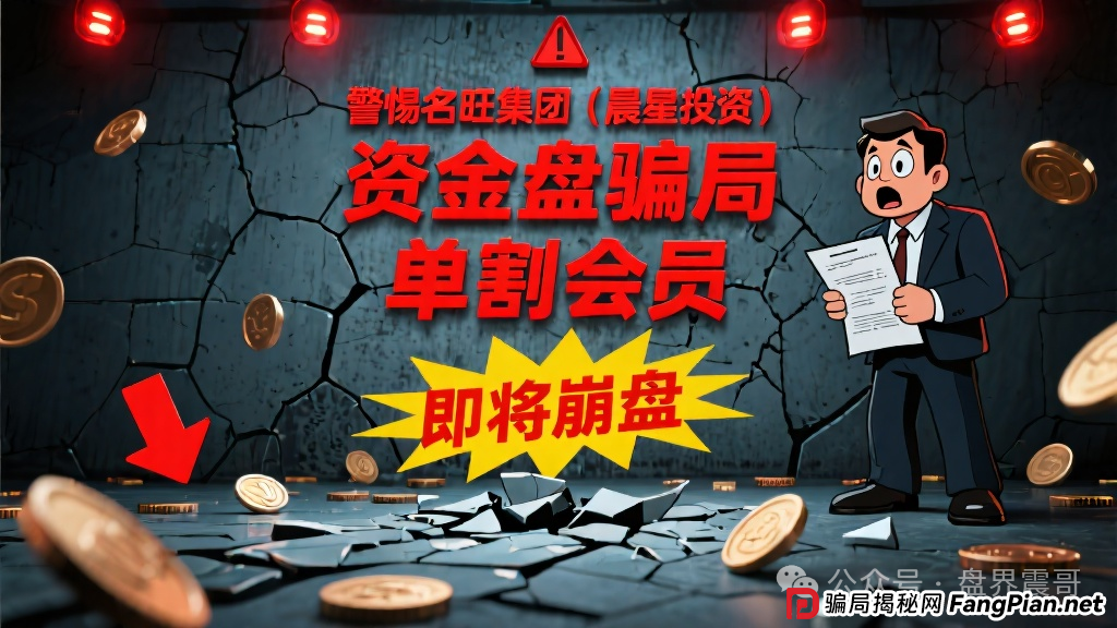 警惕名旺集团（晨星投资）资金盘骗局，单割会员，即将崩盘