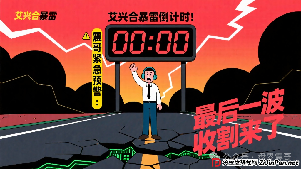 艾兴合暴雷倒计时！震哥紧急预警：最后一波收割来了