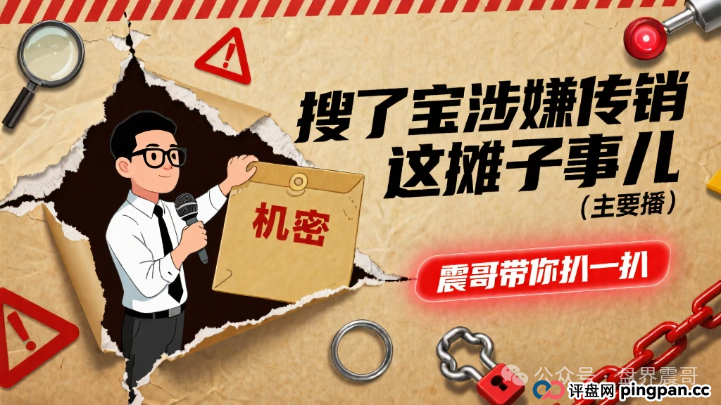 搜了宝涉嫌传销这摊子事儿，震哥带你扒一扒！