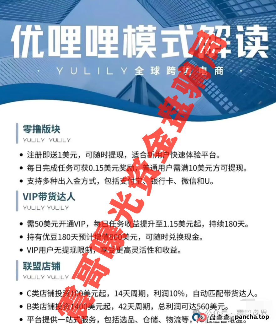 海南和杭州惊现过亿骗局-优哩哩,包装跨境电商的USDT资金盘 海南和杭州惊现过亿骗局-优哩哩,包装跨境电商的USDT资金盘