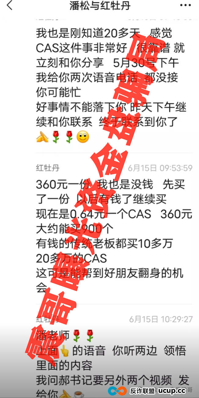 CAS币骗局大起底:震哥带你扒皮"暴富"陷阱 CAS币骗局大起底:震哥带你扒皮"暴富"陷阱