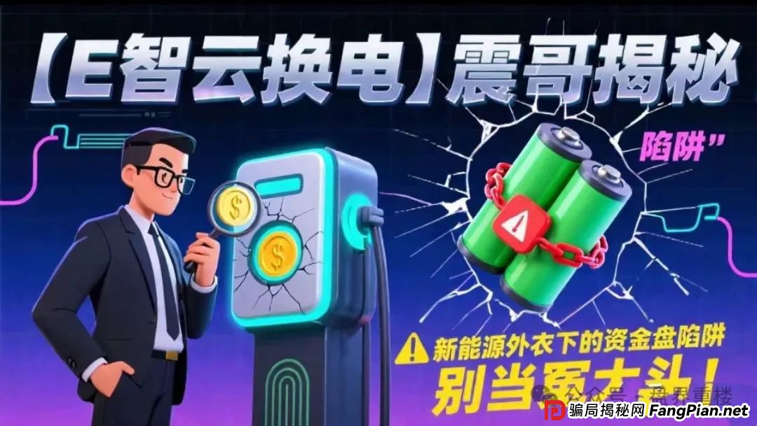 E智云换电揭秘:新能源外衣下的资金盘骗局,马上崩盘跑路! E智云换电揭秘:新能源外衣下的资金盘骗局,马上崩盘跑路!