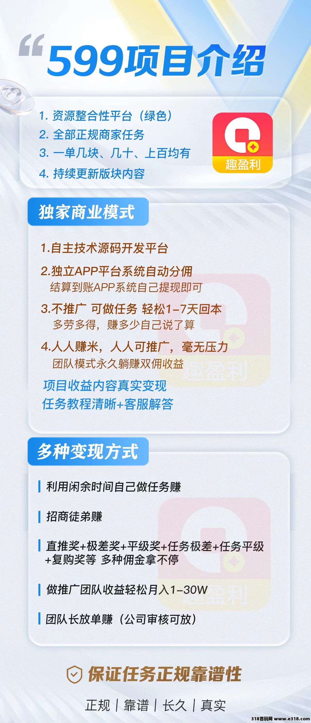 【趣盈利】高价任务+自动打金,人人可做,多版块长期收益! 【趣盈利】高价任务+自动打金,人人可做,多版块长期收益!