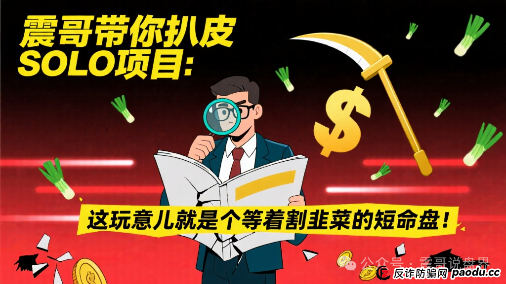 扒皮SOLO项目：这玩意儿就是个等着割韭菜的短命盘！