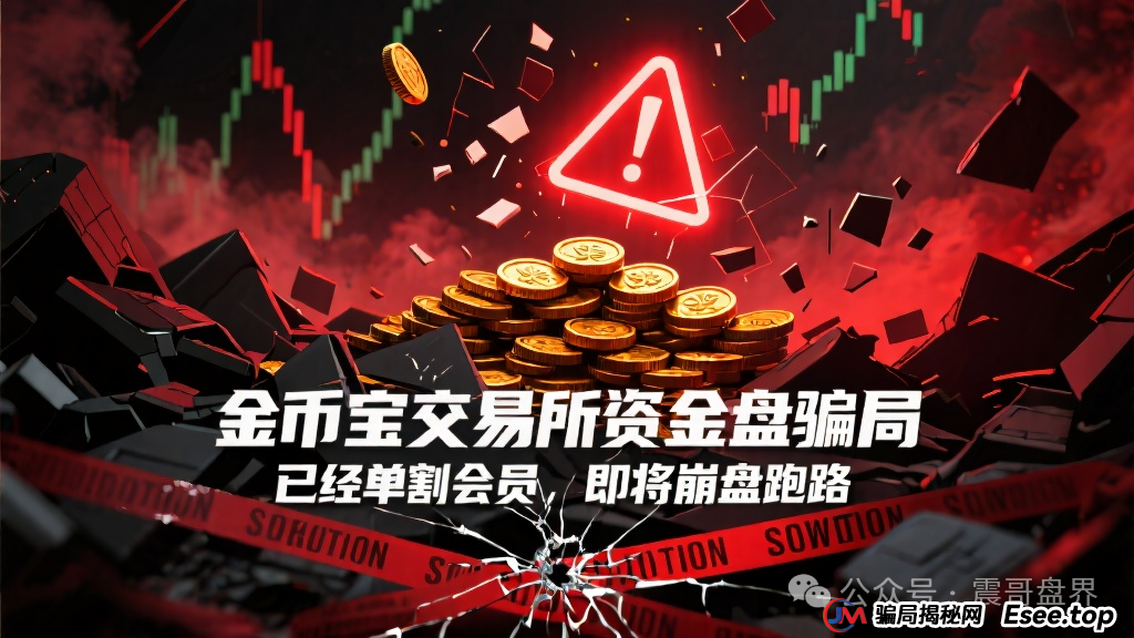 金币宝交易所资金盘骗局，已经单割会员，即将崩盘跑路
