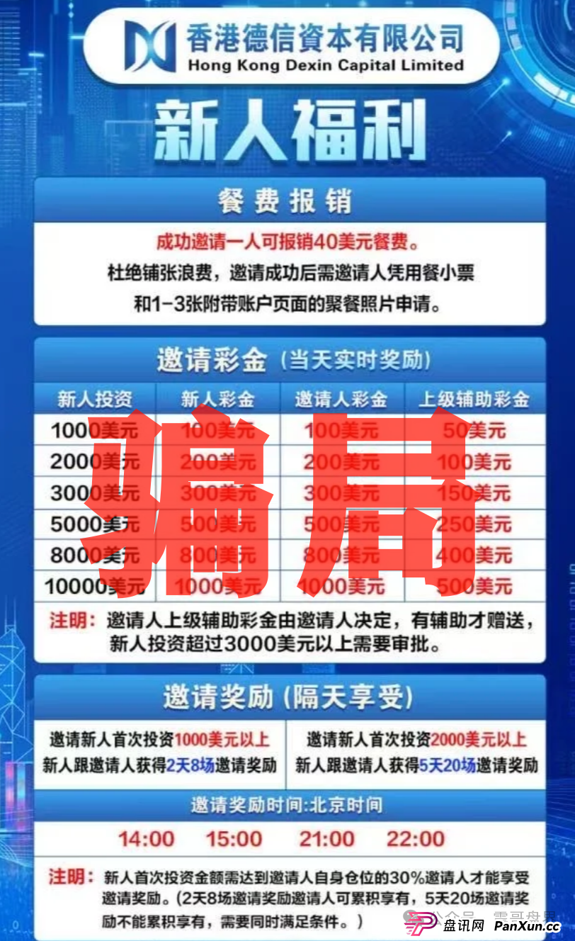 德信资本是资金盘诈骗，平移的重启项目，已经单割即将崩盘