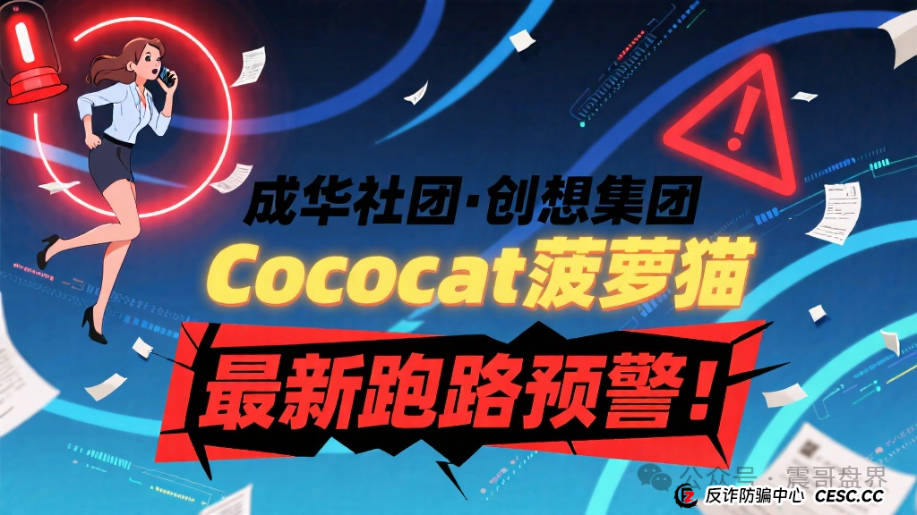 成华社团、创想集团、Cococat菠萝猫——最新跑路预警！