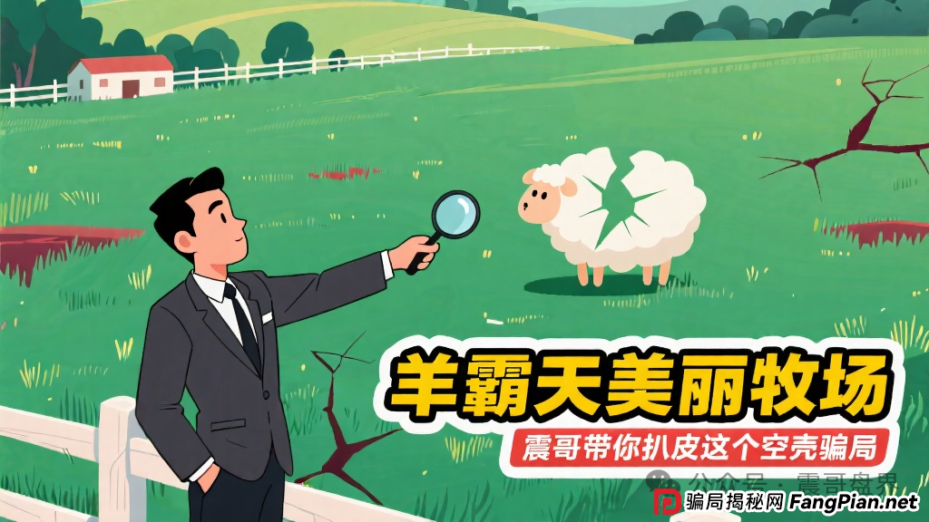 羊霸天美丽牧场：震哥带你扒皮这个空壳骗局