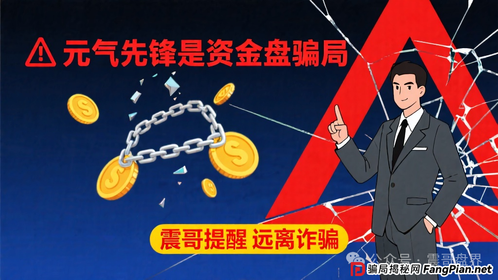 元气先锋是资金盘骗局,震哥提醒远离诈骗 元气先锋是资金盘骗局,震哥提醒远离诈骗