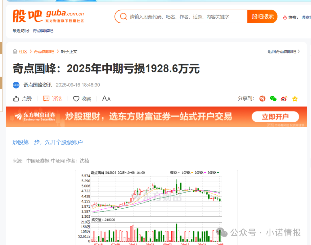 “圣商教育”投资人陷入“沉没成本”，中证网曝出“奇点国峰”2025年中期亏损1928.6万元！（一）