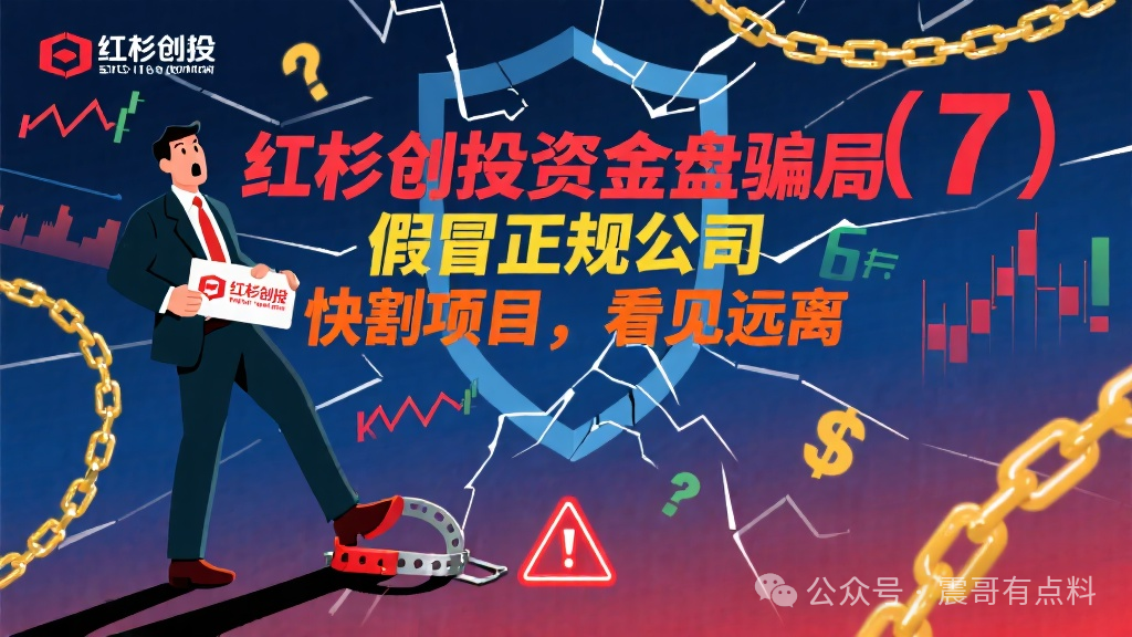 红杉创投资金盘骗局,假冒正规公司,快割项目,看见远离 红杉创投资金盘骗局,假冒正规公司,快割项目,看见远离