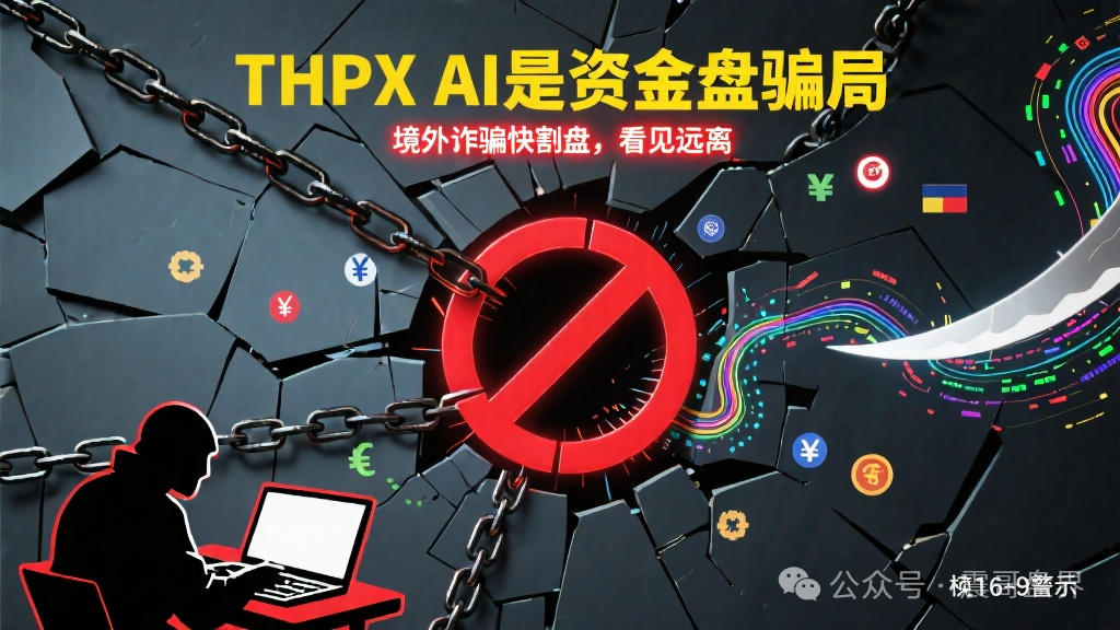 THPX AI是资金盘骗局，境外诈骗快割盘，看见远离