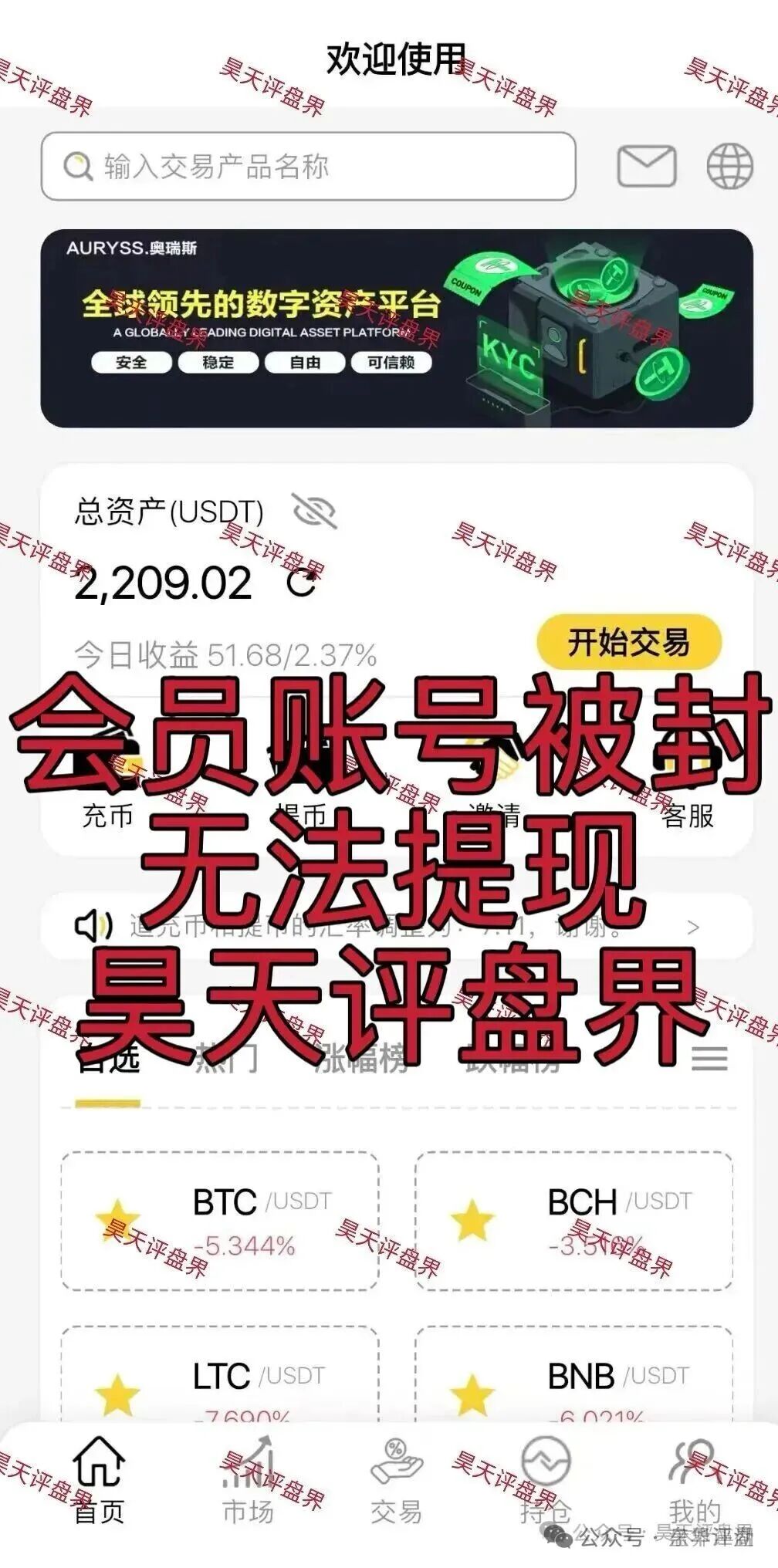 奥瑞斯交易所（智言团队）合约跟单类资金盘骗局，老卓改名老陆又来割韭菜了，已经开始单割，高度预警，即将崩