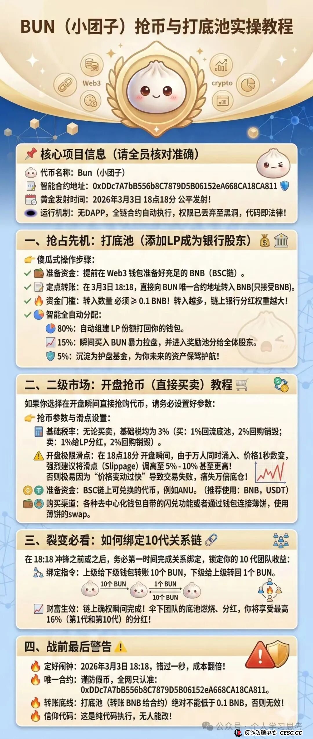BUN小团子“10代收益”是馅饼还是陷阱？老李：这不就是网络传销的链上版吗？(3)