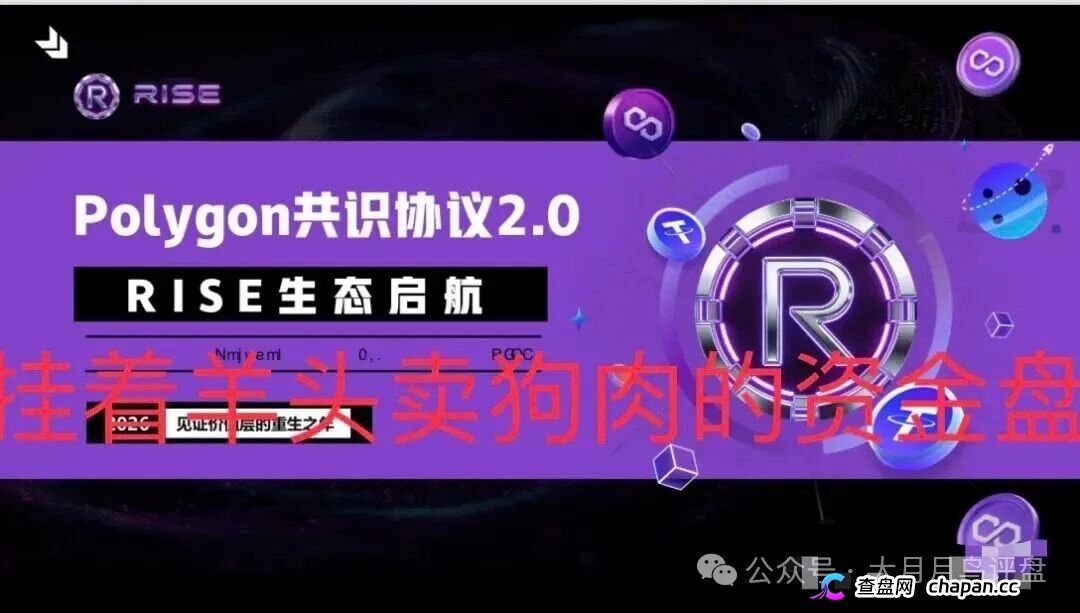 RISE冒充Polygon官方:拉布布仿盘泡沫到顶,9月5日崩盘预警(2) RISE冒充Polygon官方:拉布布仿盘泡沫到顶,9月5日崩盘预警(2)
